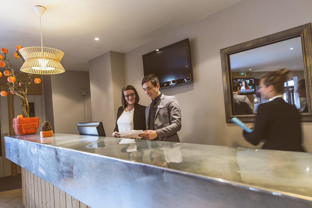 Hotel Les Bruyeres Les Menuires Esterno foto